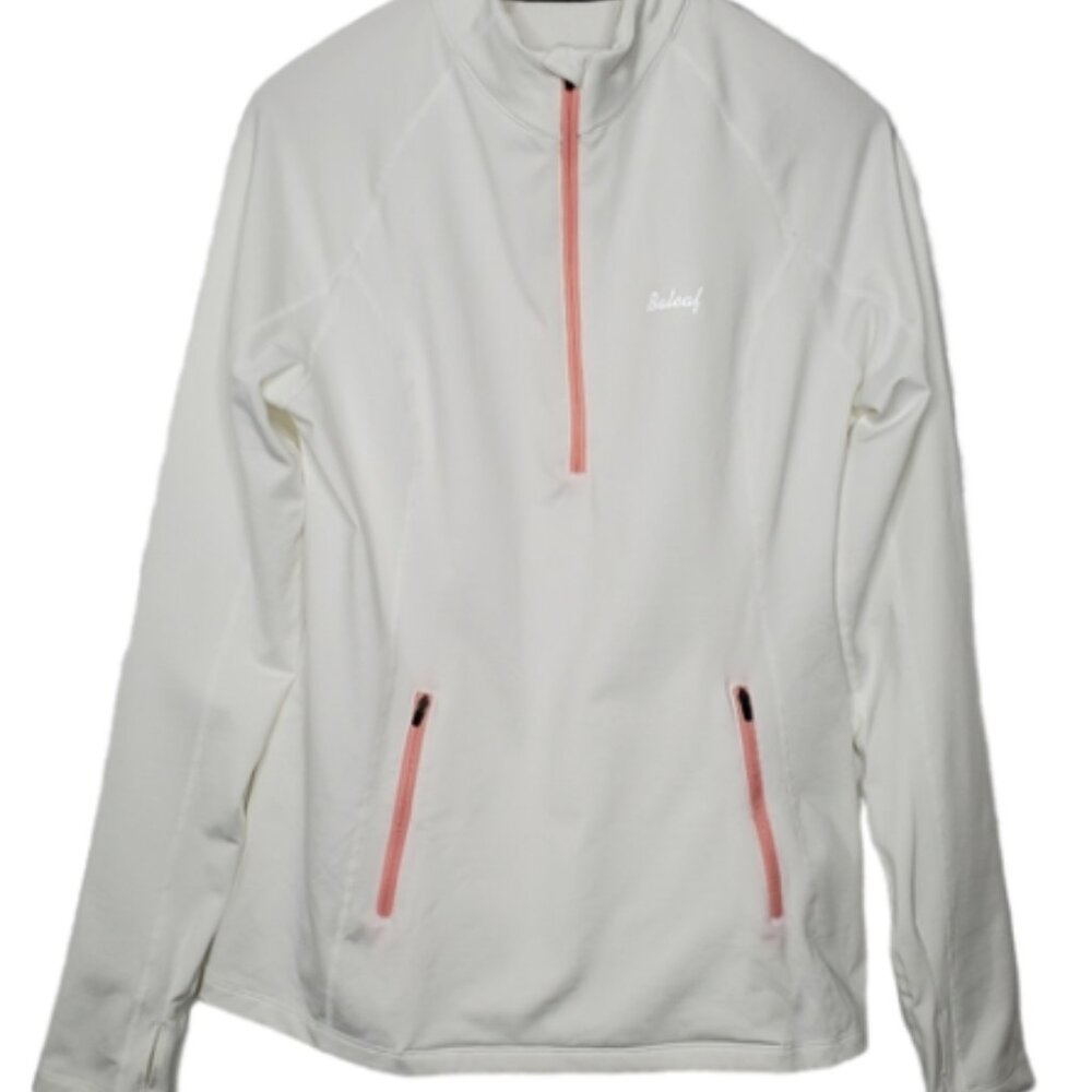 Baleaf Athletic/Sports White Pullover Jacket L